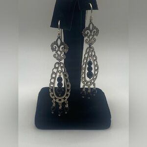 ⭐️SILPADA⭐️ SS Chandelier Earrings w/Agate Beads